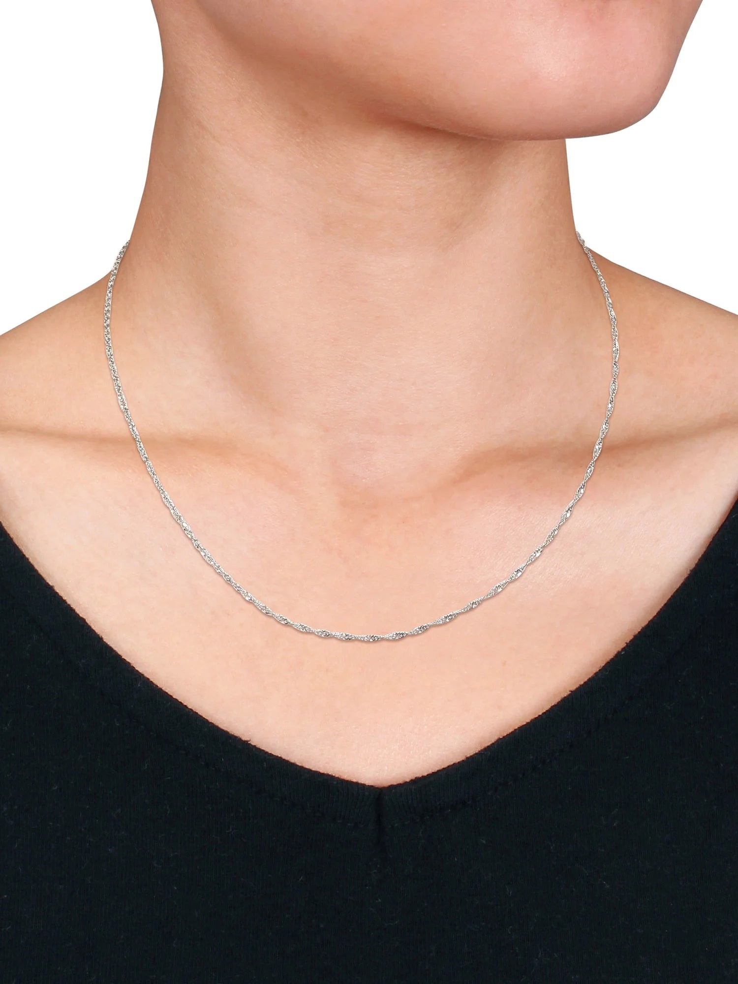 Women'S Platinum Necklace